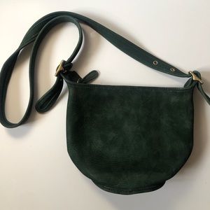 Coach Rare Vintage Pine Pebble Nubuck Bag